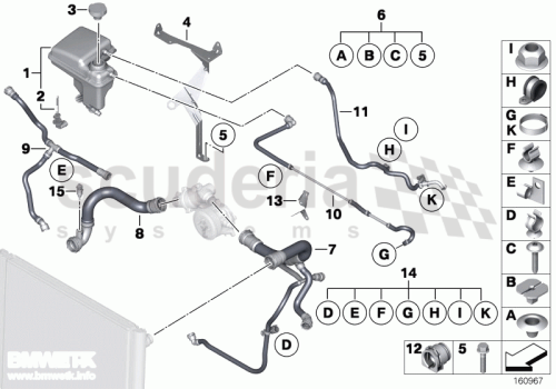 Part Diagram for Rolls Royce 17 12 7519280