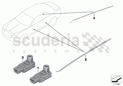 Part Diagram for Rolls Royce 61 31 9200308