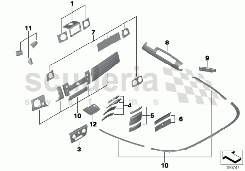 Part Diagram for Rolls Royce 51 41 9191940