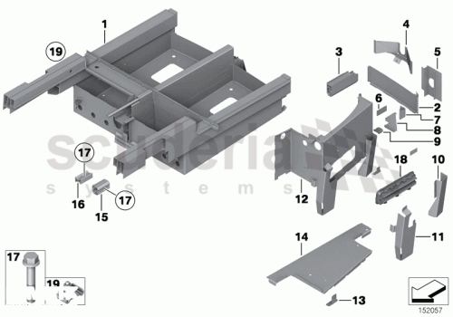 Part Diagram for Rolls Royce 41 35 7137935