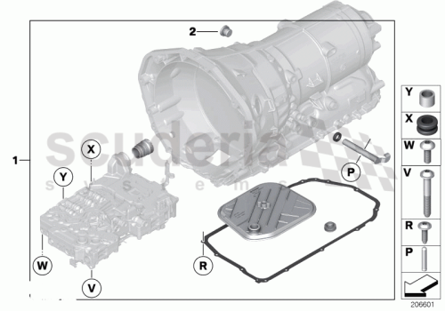 Part Diagram for Rolls Royce 24 50 7613240