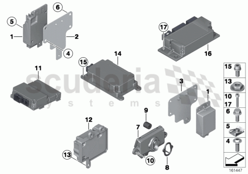 Part Diagram for Rolls Royce 65 77 0404737