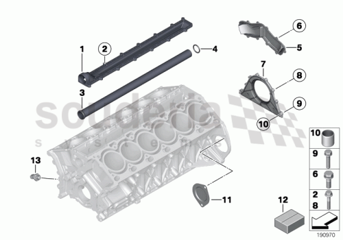 Part Diagram for Rolls Royce 11 11 7521322