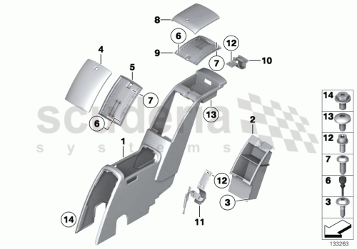 Part Diagram for Rolls Royce 51 16 7249849