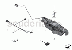 Part Diagram for Rolls Royce 61 12 9196848
