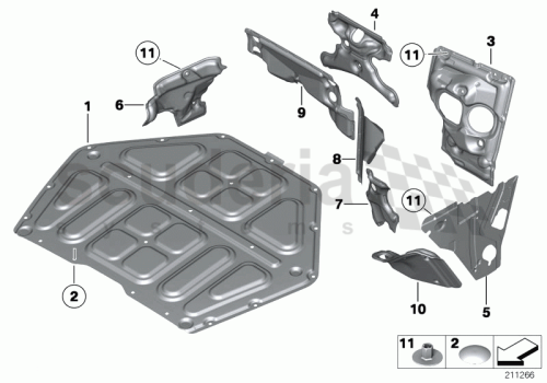 Part Diagram for Rolls Royce 51 48 9158125
