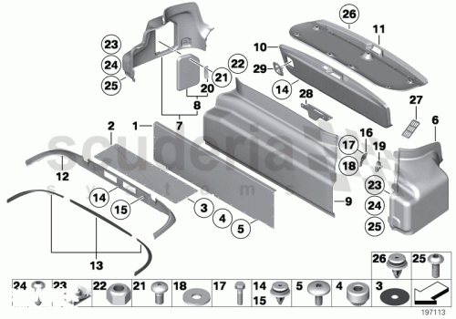 Part Diagram for Rolls Royce 51 47 9165761