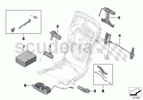Part Diagram for Rolls Royce 52 20 9181816