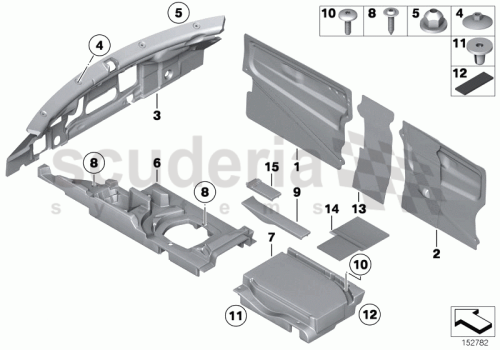 Part Diagram for Rolls Royce 51 47 6981736