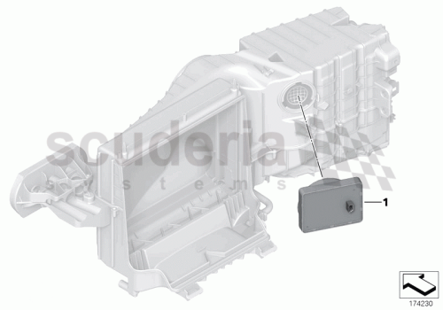 Part Diagram for Rolls Royce 64 11 9159973