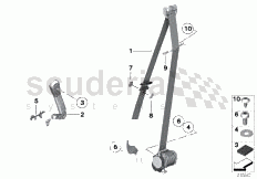 Part Diagram for Rolls Royce 72 11 7223401