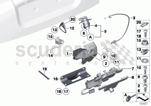 Part Diagram for Rolls Royce 51 49 7129166