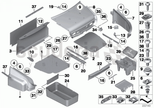 Part Diagram for Rolls Royce 51 47 7069323