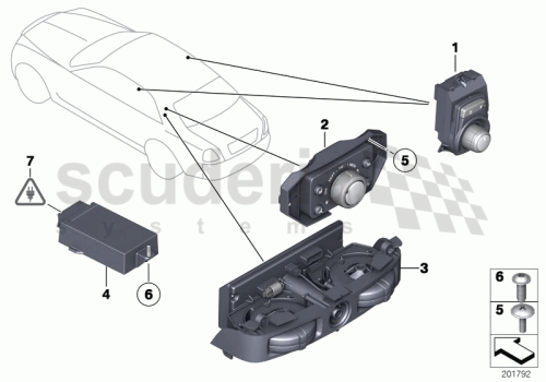 Part Diagram for Rolls Royce 61 31 9213636