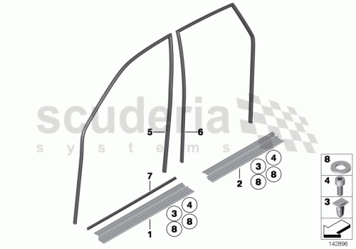 Part Diagram for Rolls Royce 51 47 7154599