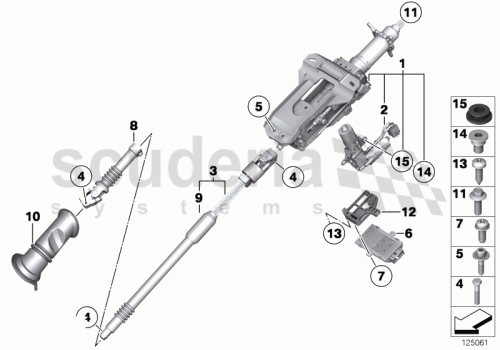 Part Diagram for Rolls Royce 32 30 6760294