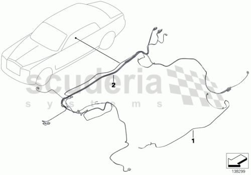 Part Diagram for Rolls Royce 61 12 0022515
