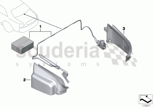 Part Diagram for Rolls Royce 51 47 7157621