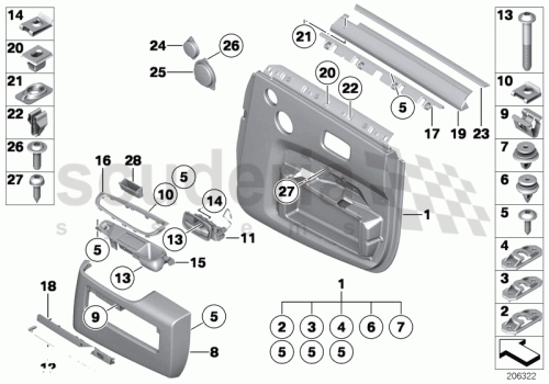 Part Diagram for Rolls Royce 51 42 7264617