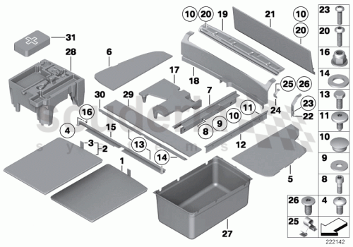 Part Diagram for Rolls Royce 51 71 1801066