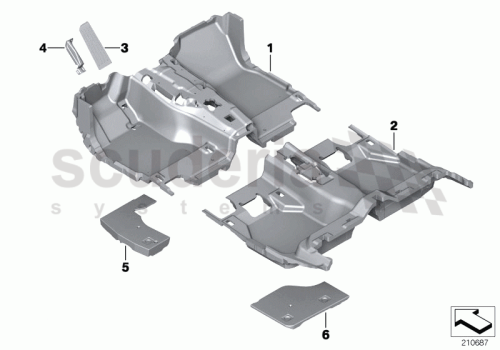 Part Diagram for Rolls Royce 51 47 7262125