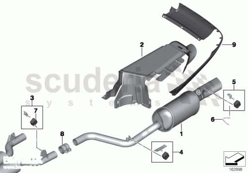 Part Diagram for Rolls Royce 18 20 7508087