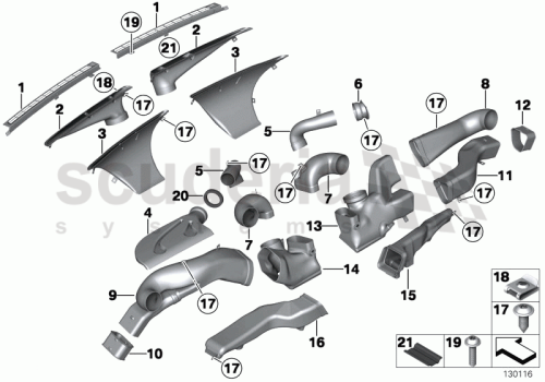 Part Diagram for Rolls Royce 07 12 9904150