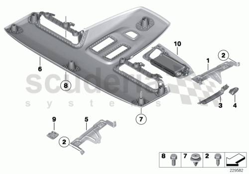 Part Diagram for Rolls Royce 51 44 9224946