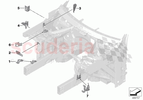 Part Diagram for Rolls Royce 41008496925