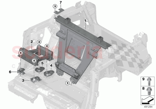 Part Diagram for Rolls Royce 51619463438