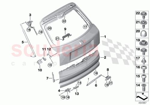 Part Diagram for Rolls Royce 07147467709