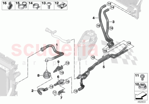 Part Diagram for Rolls Royce 64219392823