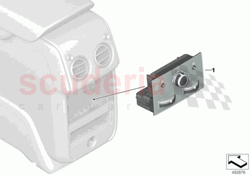 Part Diagram for Rolls Royce 61319459620