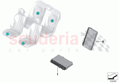 Part Diagram for Rolls Royce 61355A2A1B9
