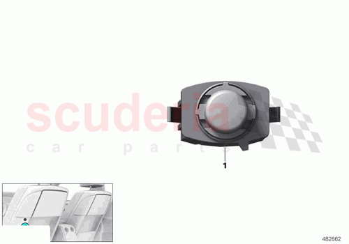 Part Diagram for Rolls Royce 61319865820