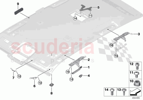 Part Diagram for Rolls Royce 07129904976