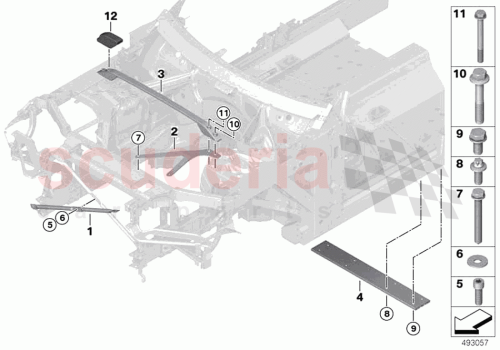 Part Diagram for Rolls Royce 51647474890