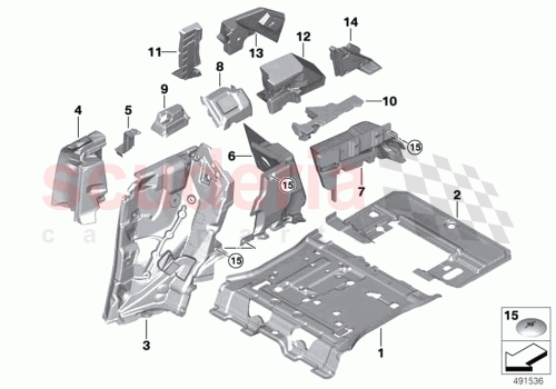 Part Diagram for Rolls Royce 51487498514