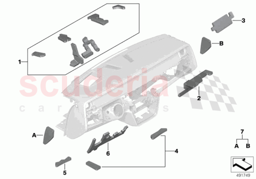 Part Diagram for Rolls Royce 51457942755