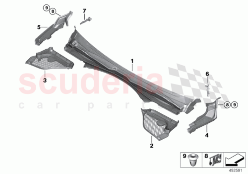 Part Diagram for Rolls Royce 51717449766