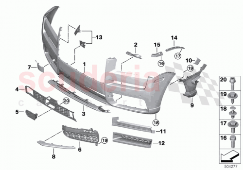Part Diagram for Rolls Royce 51647448941