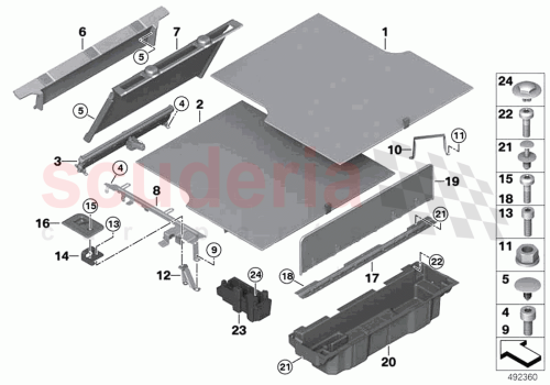 Part Diagram for Rolls Royce 51477947745