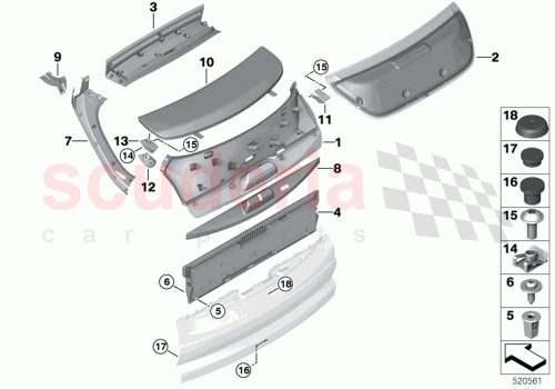 Part Diagram for Rolls Royce 51498737794