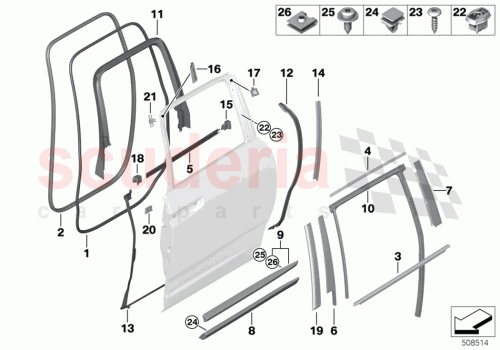 Part Diagram for Rolls Royce 51137269358