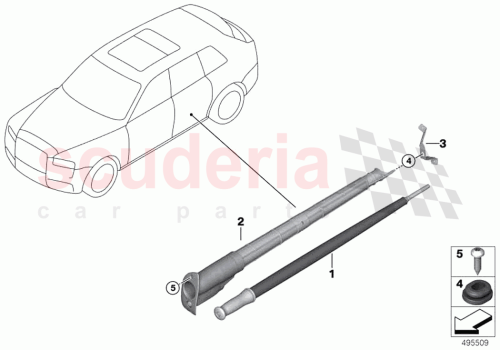 Part Diagram for Rolls Royce 41 00 7444461