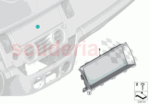 Part Diagram for Rolls Royce 65506841919