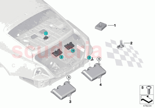 Part Diagram for Rolls Royce 65209325735