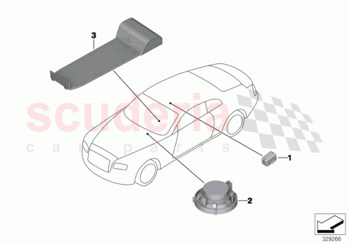 Part Diagram for Rolls Royce 84109298589