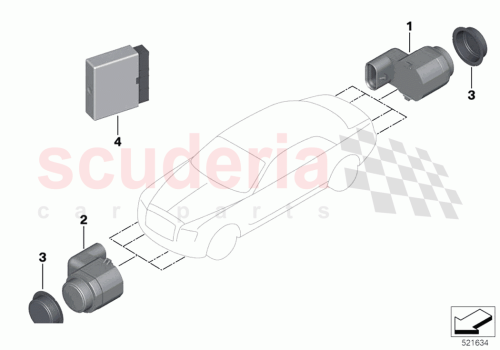 Part Diagram for Rolls Royce 66205A02B53