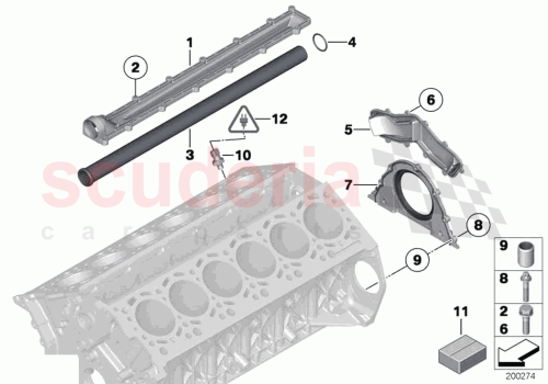Part Diagram for Rolls Royce 12618611273